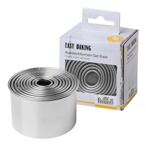 Birkmann - Ausstechformen-Set-Kreis-Easy-Baking - 143906