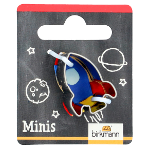 Birkmann - Mini-Ausstechform-Rakete-2-7-cm - 152687