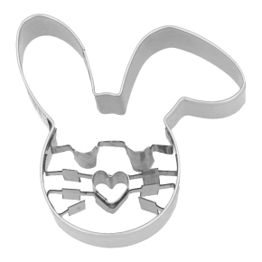 Birkmann - Ausstechform-Hase-mit-Herznase-5-cm - 189195