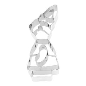 Birkmann - Ausstechform-Hase-mit-Kleid-8-cm - 189362