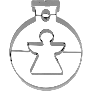 Birkmann - Ausstechform-Christbaumkugel-mit-Engel - 189584