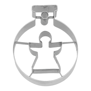 Birkmann - Ausstechform-Christbaumkugel-mit-Engel - 189584
