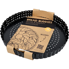 Birkmann - Quiche-Tarteform-25-cm-Bread - 331105