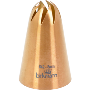 Birkmann - Rosentuelle-Nr.-42-8-mm-kupferfarben - 409156