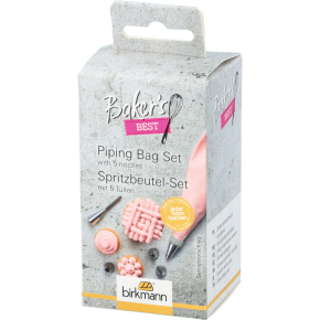 Birkmann - Spritzbeutel-Set-7-tlg.-Bakers-Best - 424081