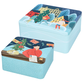 Birkmann - Gebaeckdosen-Set-Magic-Time-gross - 433205