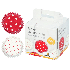 Birkmann - Papierfoermchen-rot-100-Stueck - 444676
