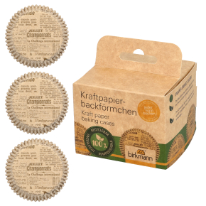 Birkmann - Kraftpapierbackfoermchen-Zeitung-75 - 444966
