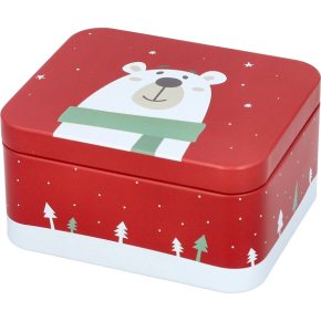 Birkmann - Gebaeckdose-Eisbaer-Groesse-S-eckig - 472204