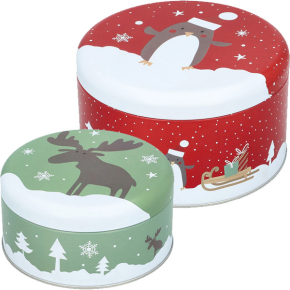 Birkmann - Gebaeckdosen-Set-Weihnachtstiere-klein - 472273