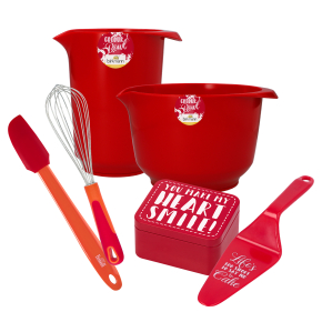 Birkmann - Colour-Kitchen-Geschenk-Set-6tlg.-rot - 610095