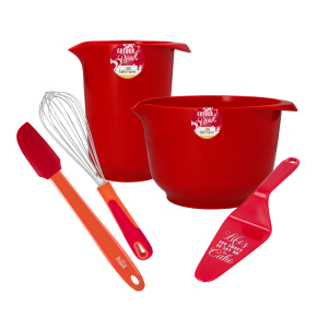 Birkmann - Set-Colour-Kitchen-Basics-5tlg.-rot - 610439