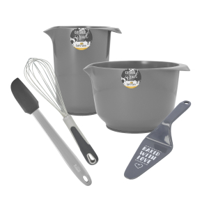 Birkmann - Set-Colour-Kitchen-Basics-5tlg.-grau - 610484