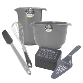 Birkmann - Colour-Kitchen-Geschenk-Set-6tlg.-grau - 610545