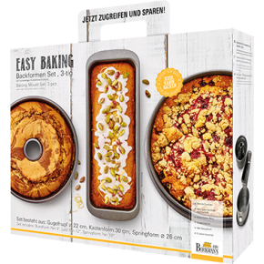 Birkmann - Easy-Baking-Backformen-Set-3-tlg - 881808