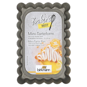 Birkmann - Mini-Tarteform-13-x-8-cm-Bakers-Best - 886568